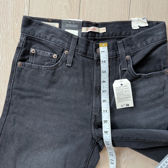 NWT Levi’s Baggy Dad High Rise Black Jeans Women’s Size 24 - Picture 5 of 15